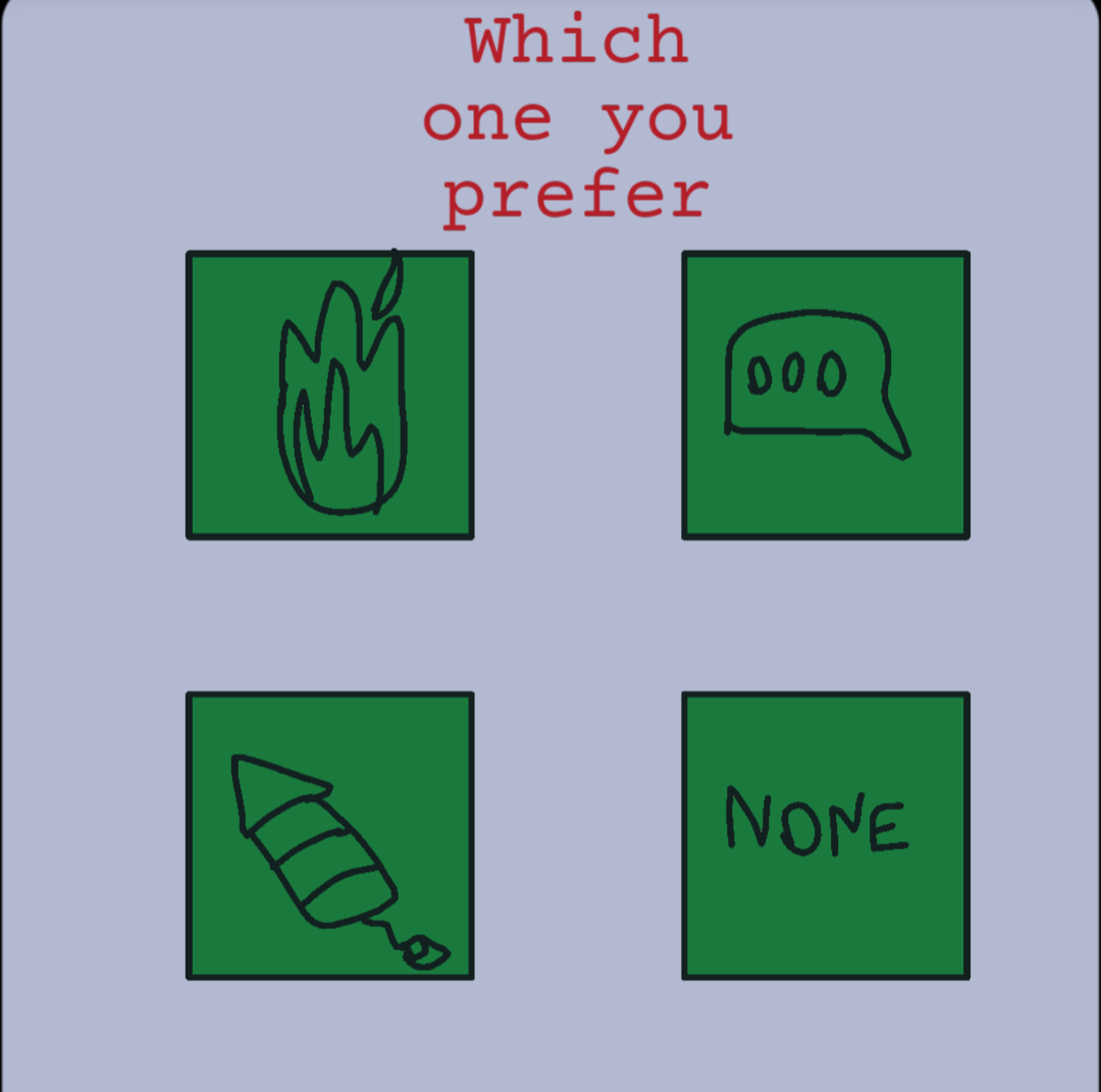 you choose