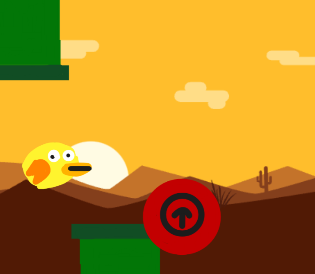 flappy bird but bad